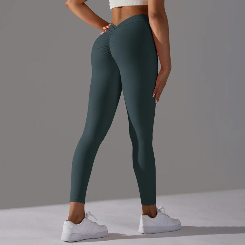 Legging Feminina Sem Costura - Cintura Alta e Elasticidade Extra para Modelar e Realçar nas Suas Atividades Fitness