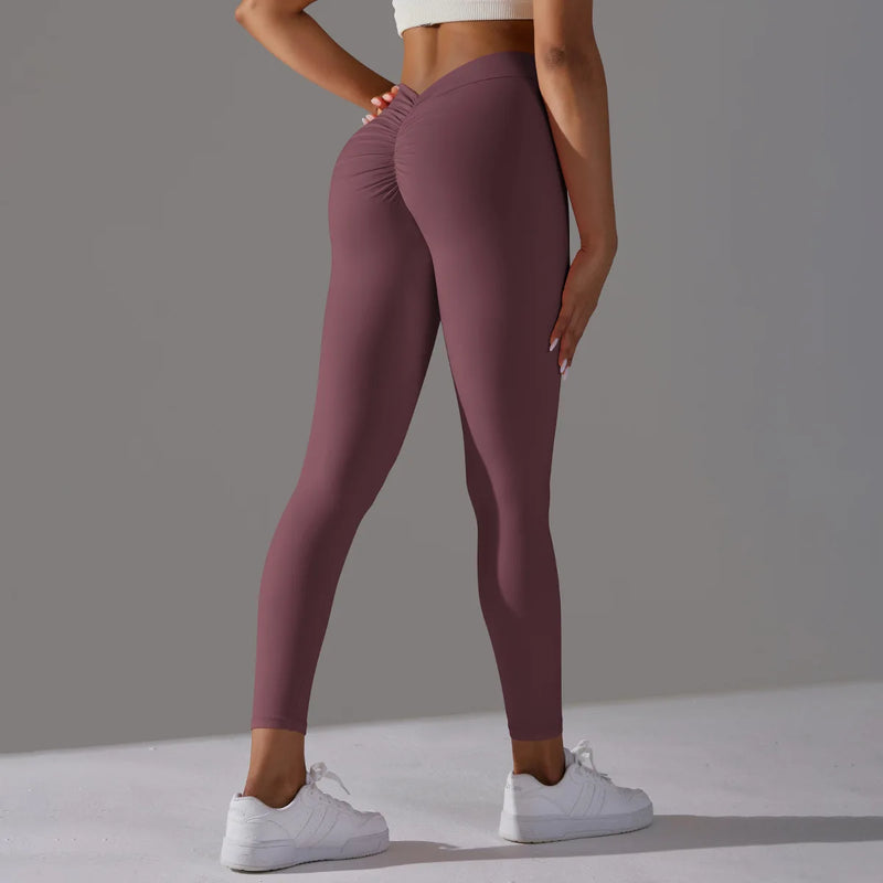 Legging Feminina Sem Costura - Cintura Alta e Elasticidade Extra para Modelar e Realçar nas Suas Atividades Fitness